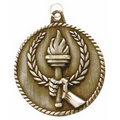 Medals, "Torch" - 2" High Relief